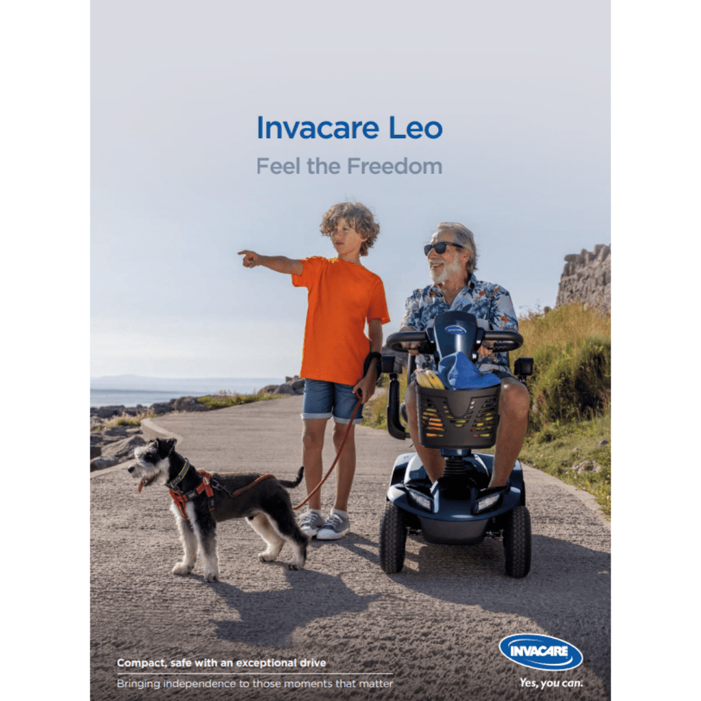 Invacare Leo 4 Wheel Scooter in Saskatoon – Walking Stick Mobility