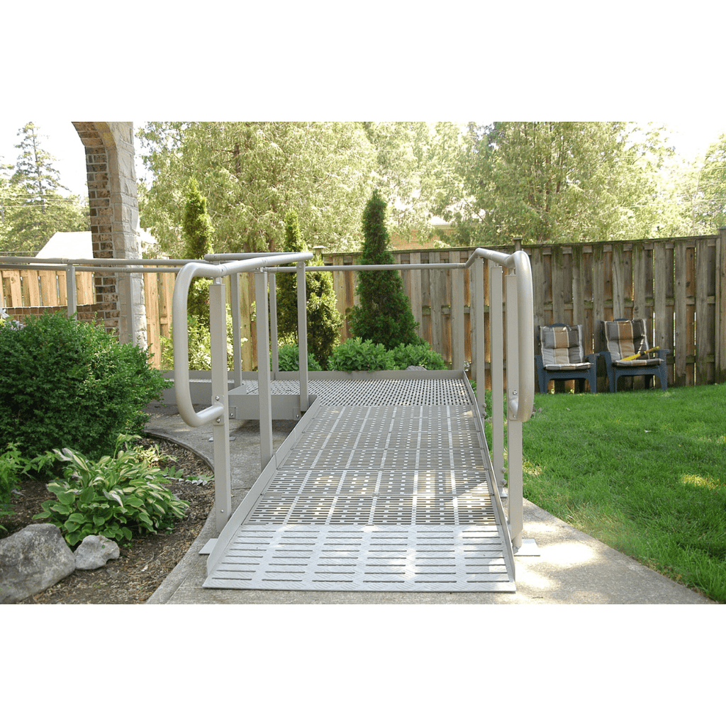 Q-Ramp Modular Access System in Saskatoon – Walking Stick Mobility