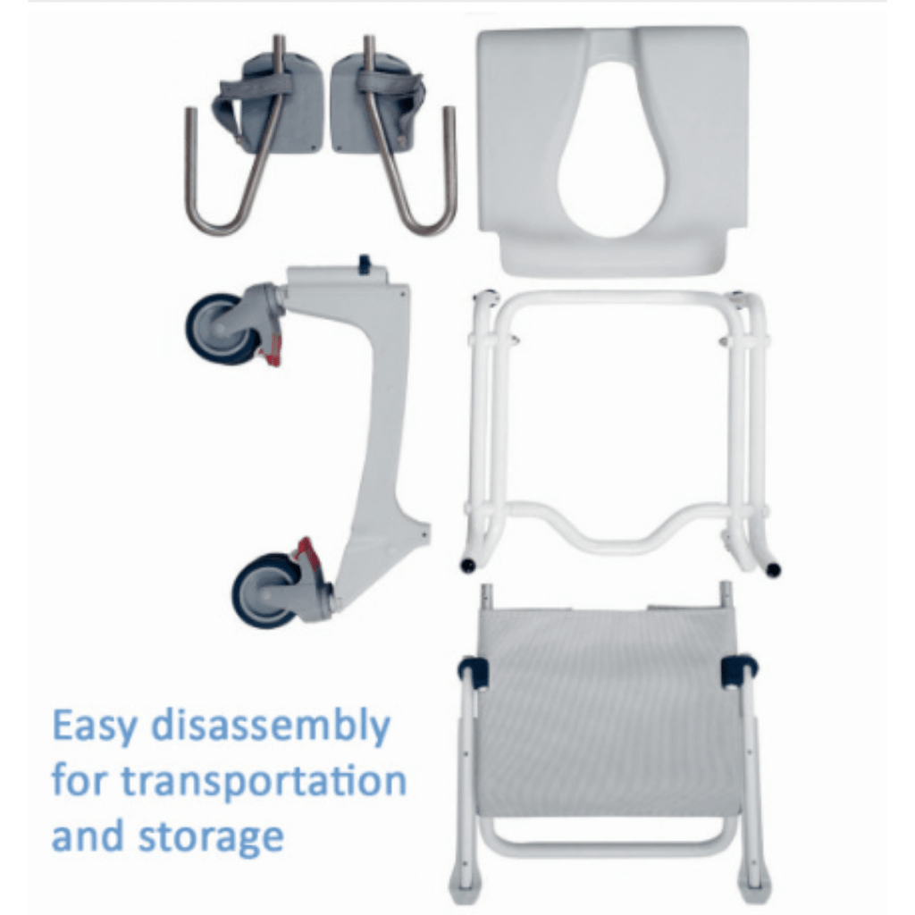 Aquatec Ocean Ergo Shower Commode with Pan & Lid Saskatchewan – Walking ...